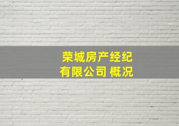 荣城房产经纪有限公司 概况